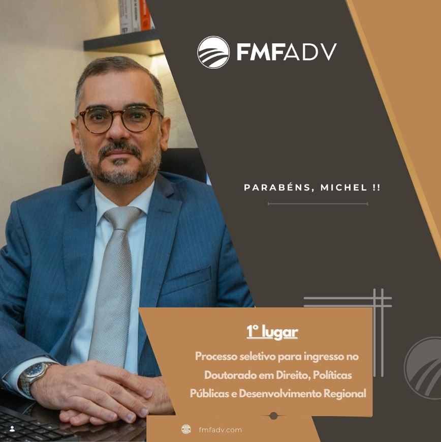 Michel Ferro — 1º lugar Doutorado em Direito